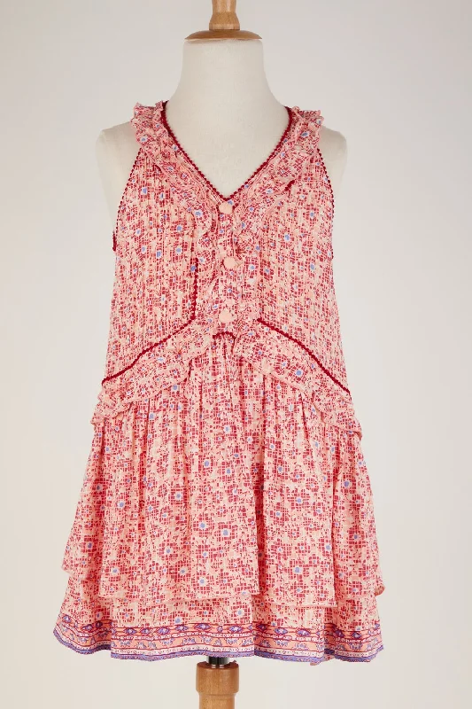 Kids Mini Dress Mae - Pink Je T'Aime